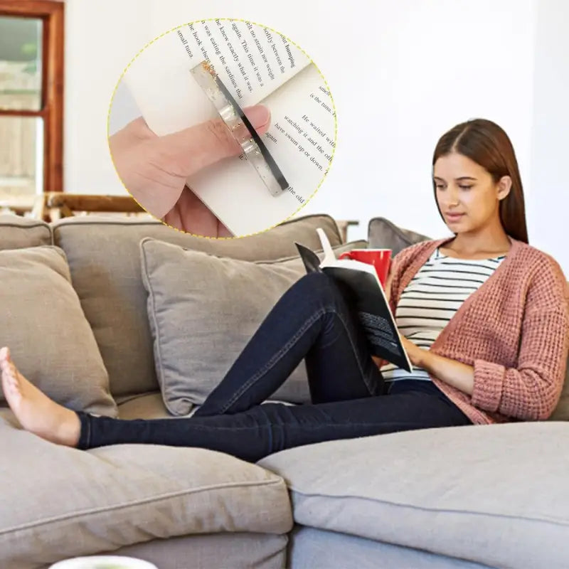Bague de lecture résine fleur - Bague de lecture
