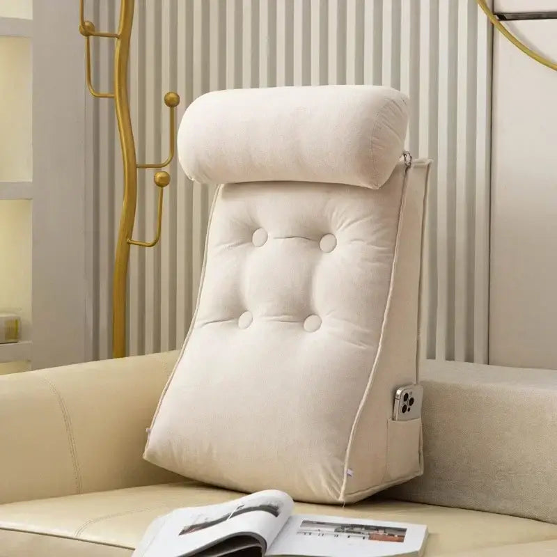 Coussin ergonomique de lecture dos - Coussin de Lecture