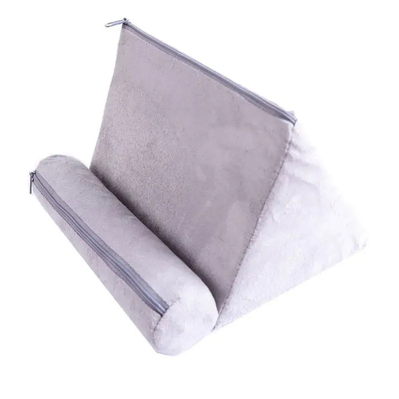 Coussin Porte Livre Gris