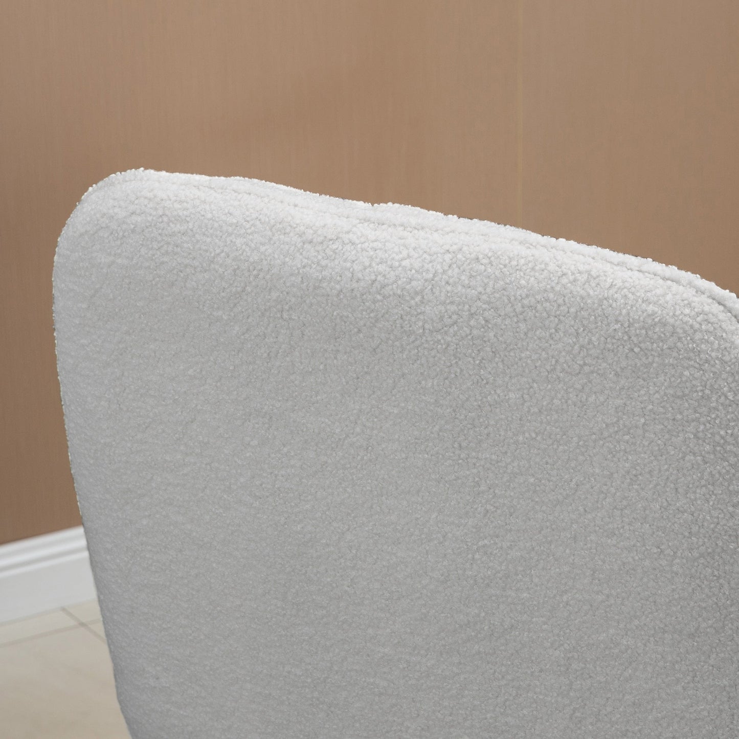 Fauteuil a Bascule - Blanc Douceur - Fauteuil de Lecture