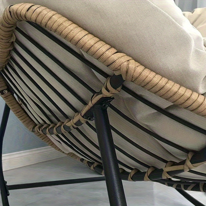 Fauteuil a Bascule - Confortable - Fauteuil de Lecture