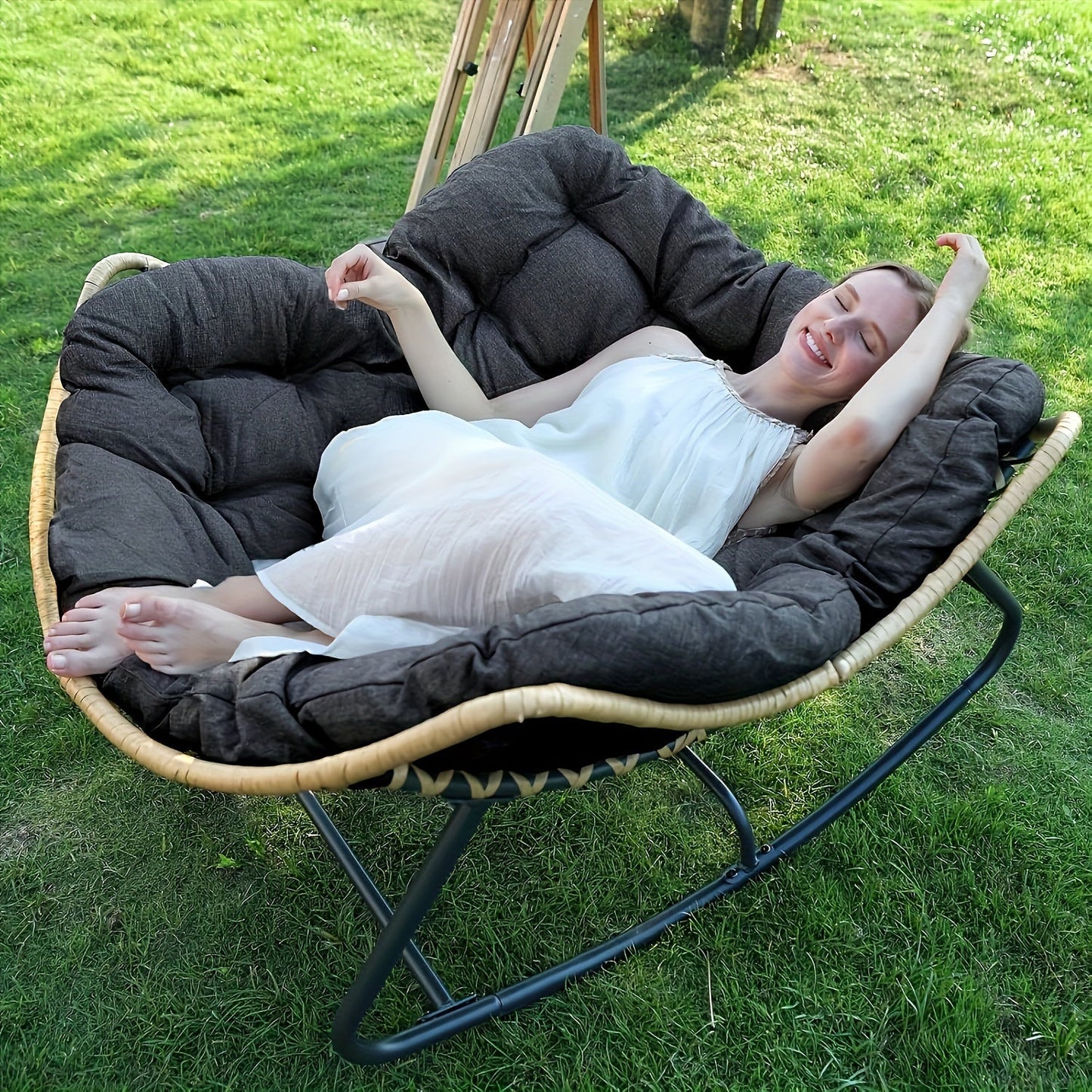 Fauteuil à Bascule de Lecture - Confortable & Ergonomique - Fauteuil de Lecture