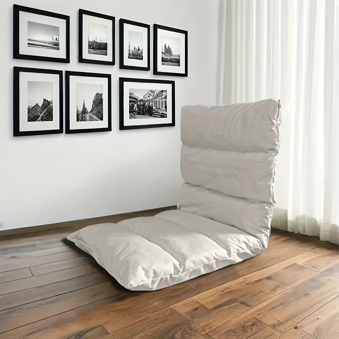 Fauteuil de Lecture - Pouf de Lecture - White - Fauteuil de Lecture