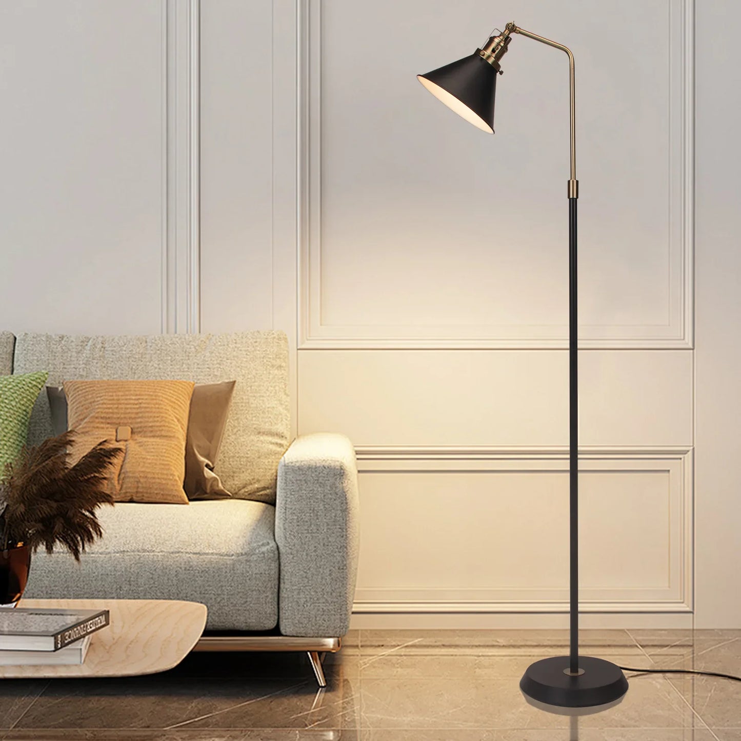 Lampe de lecture sur pied réglable