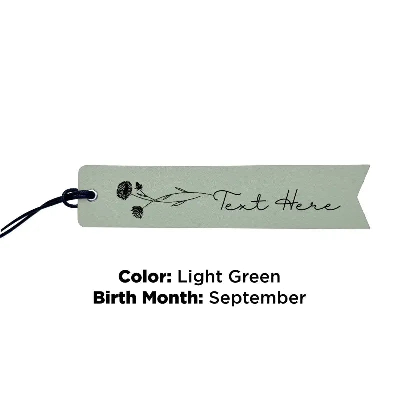 Marque-page à personnalisé en cuir - Marque-page