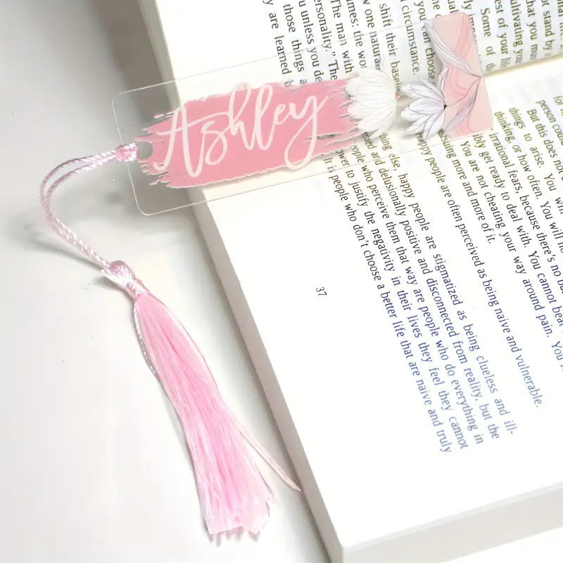 Marque-page à personnaliser en acrylique - Marque-page