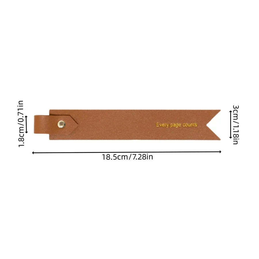 Marque Page - Cuir Brillant - Marque Page