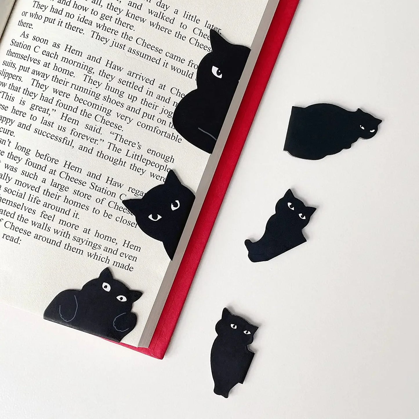 Marque Page - Cuir Chat - 6pcs Cat - Marque Page