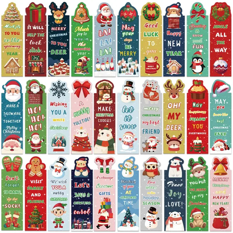 Marque Page de Noël - Marque-page