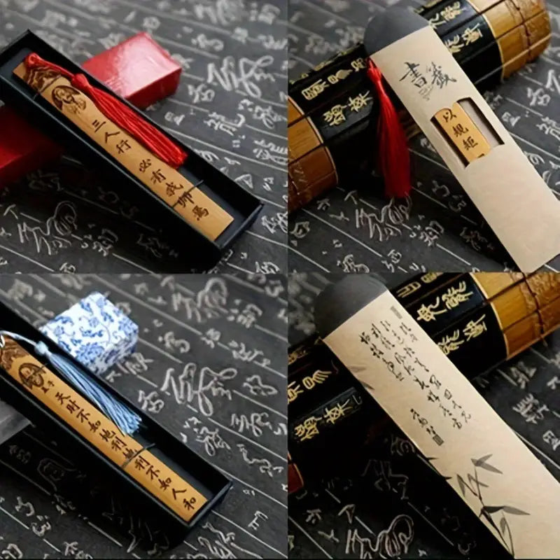 Marque-page japonais en bambou - Marque-page