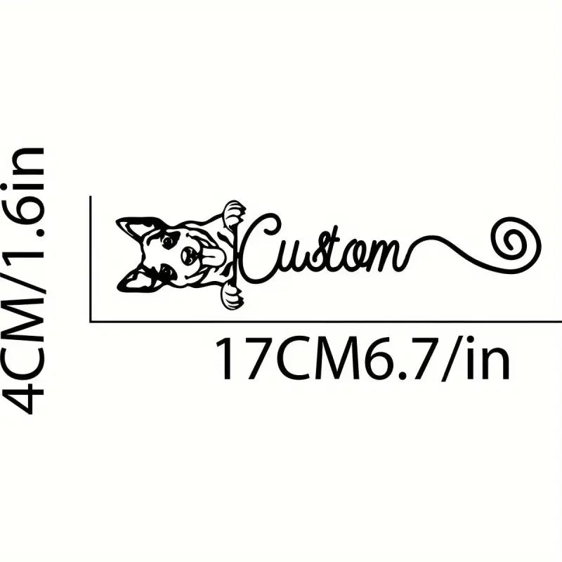 Marque-page Métal à personnalisé | Chien - Marque-page