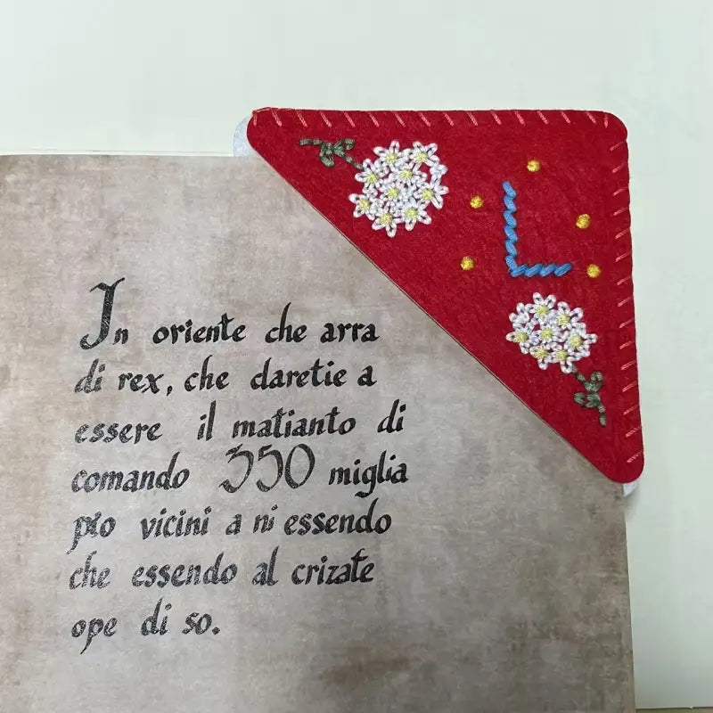 Marque-page personnalisé prénom Brodé - Marque-page