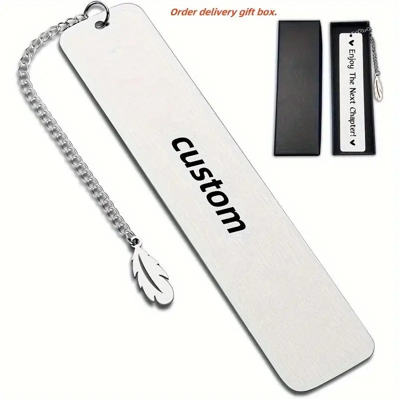 Marque-page personnalisé prénom en métal - Marque-page