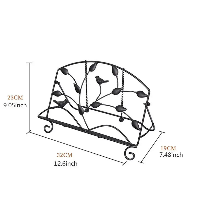 Porte Revue Design Métal Pliant - Porte Revue