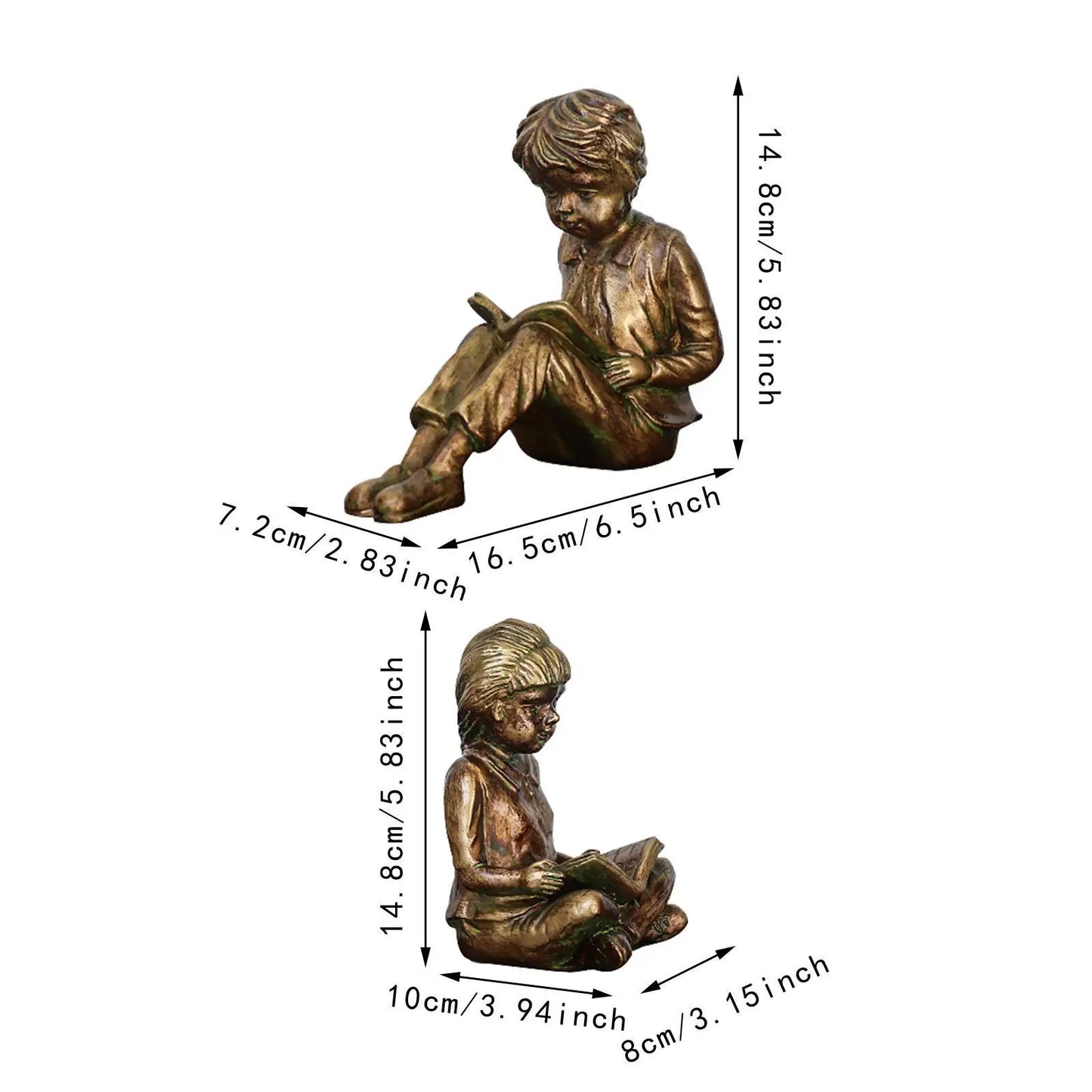 Serre livre ancien bronze