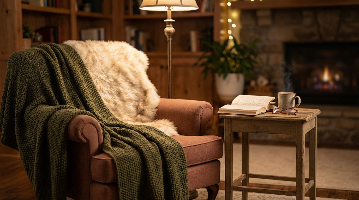 coin lecture douillet et chaleureux Image