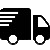 Icone de camion en transit