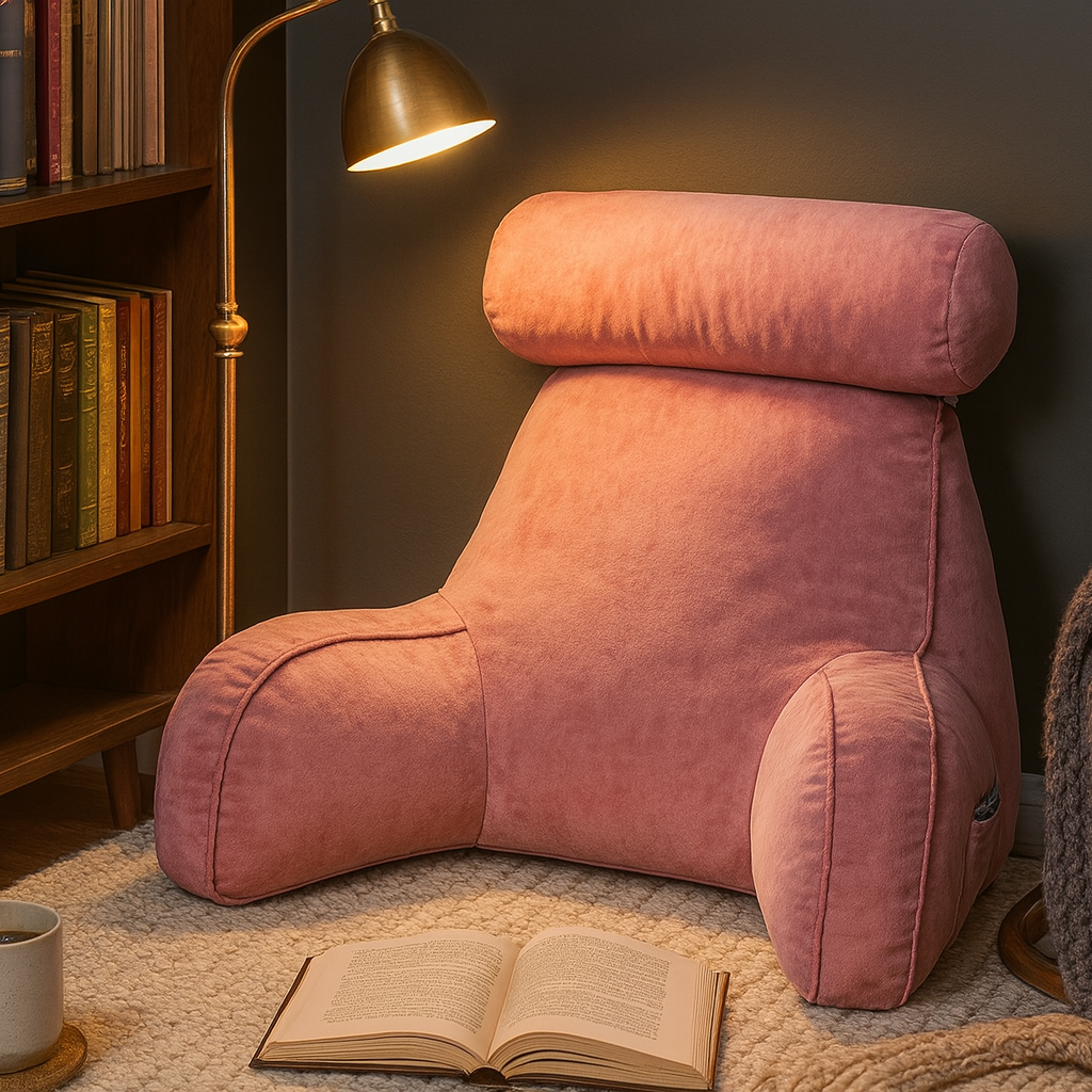 Coussin pour lire confortable