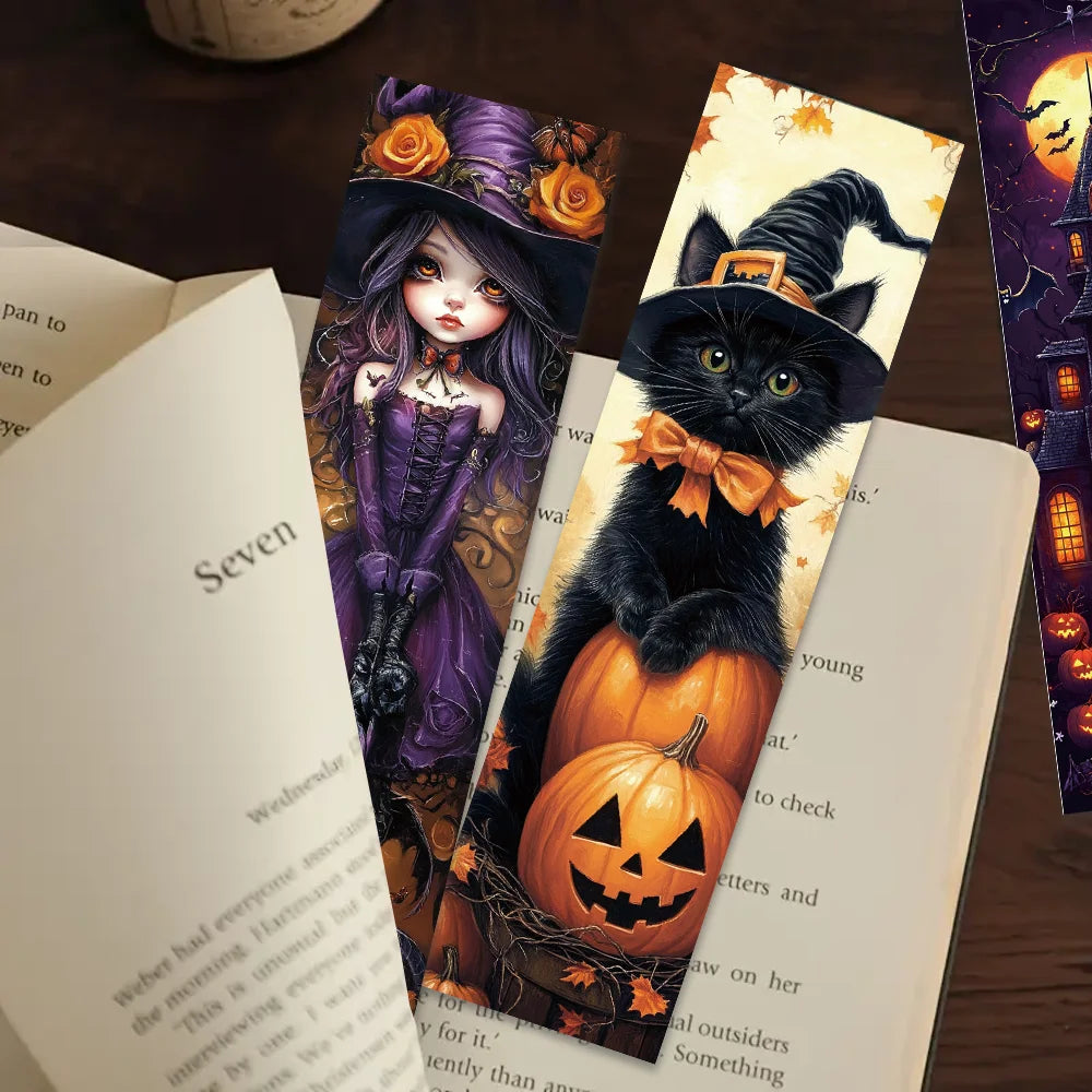 Marque page pour vos soirée cocooning d'halloween