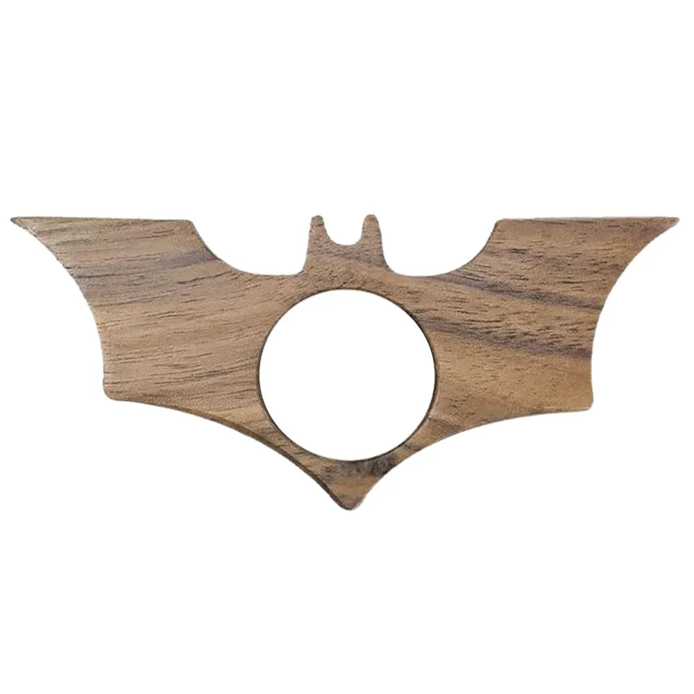 Détail de la bague de lecture en bois