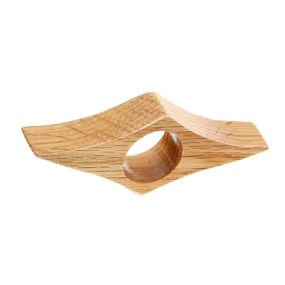 bague de lecture en bois clair naturel
