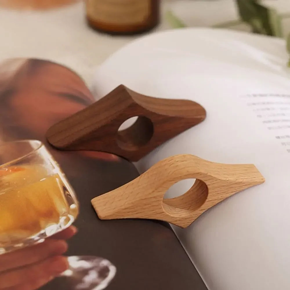Bague de lecture pour maintenir les pages ouvert avec son pouce