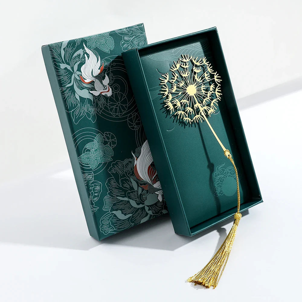 Boite avec marque page coffret cadeau pour lecteur