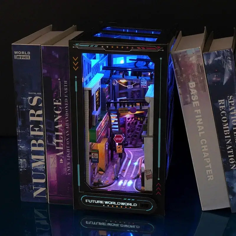 Book Nook Cyberpunk - Serre Livre