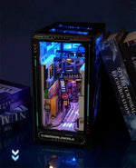 Book Nook Cyberpunk - Vignette | Atelier-Lecture