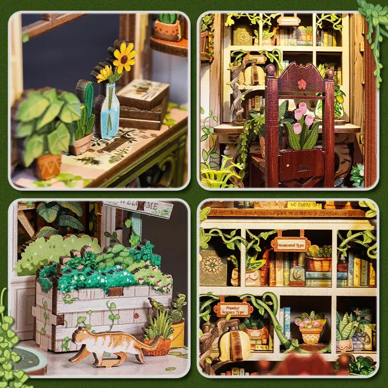 Book Nook garden shop - Serre Livre