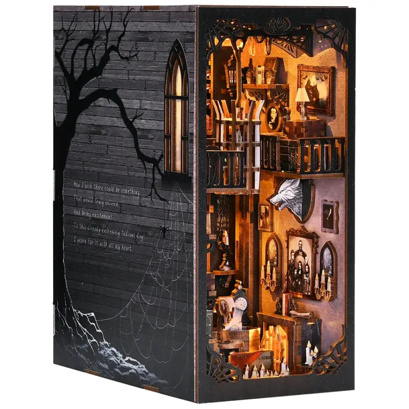 Book Nook Halloween - Serre Livre