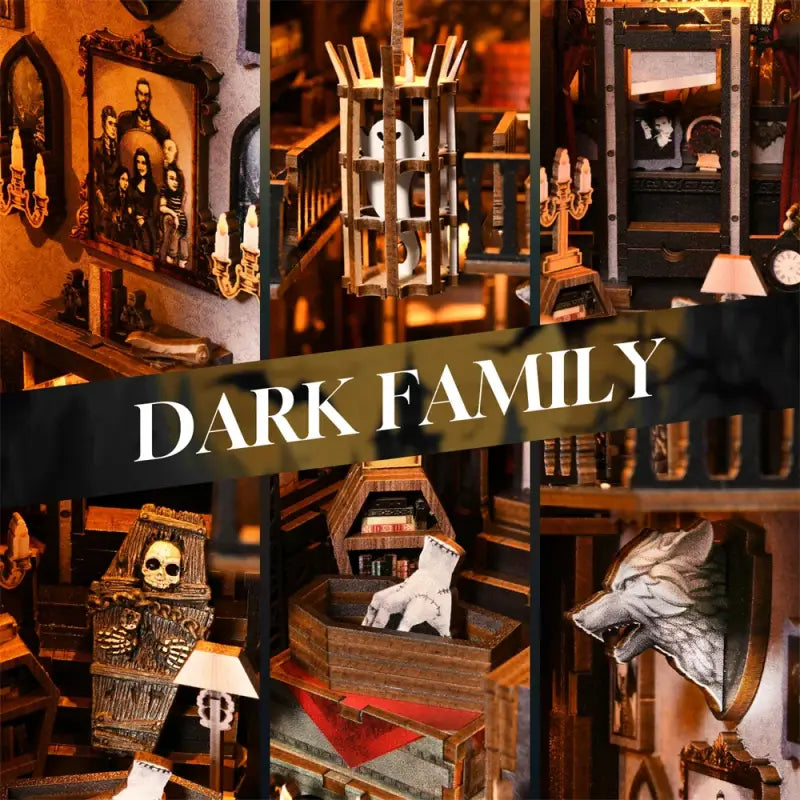 Book Nook Halloween - Serre Livre
