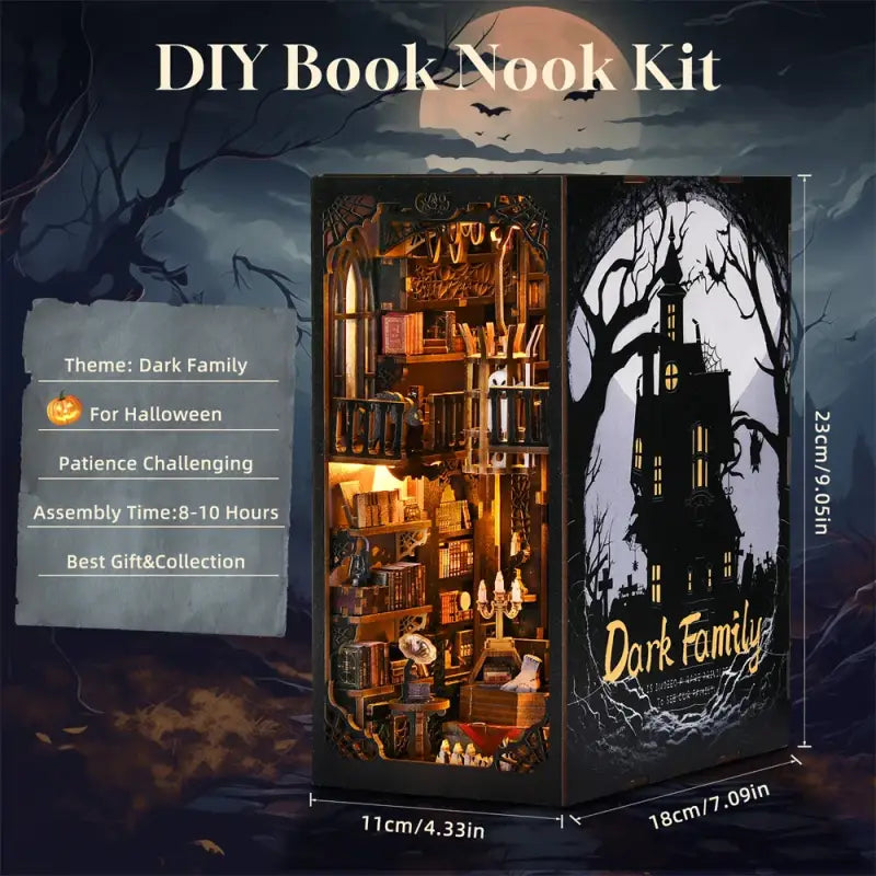 Book Nook Halloween - Serre Livre