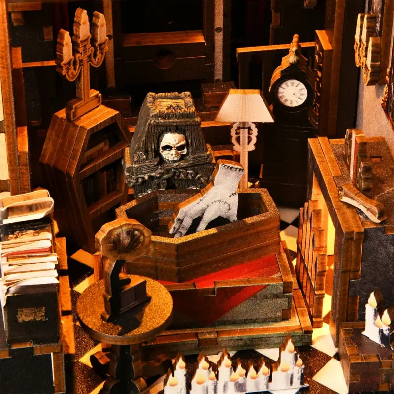 Book Nook Halloween - Serre Livre