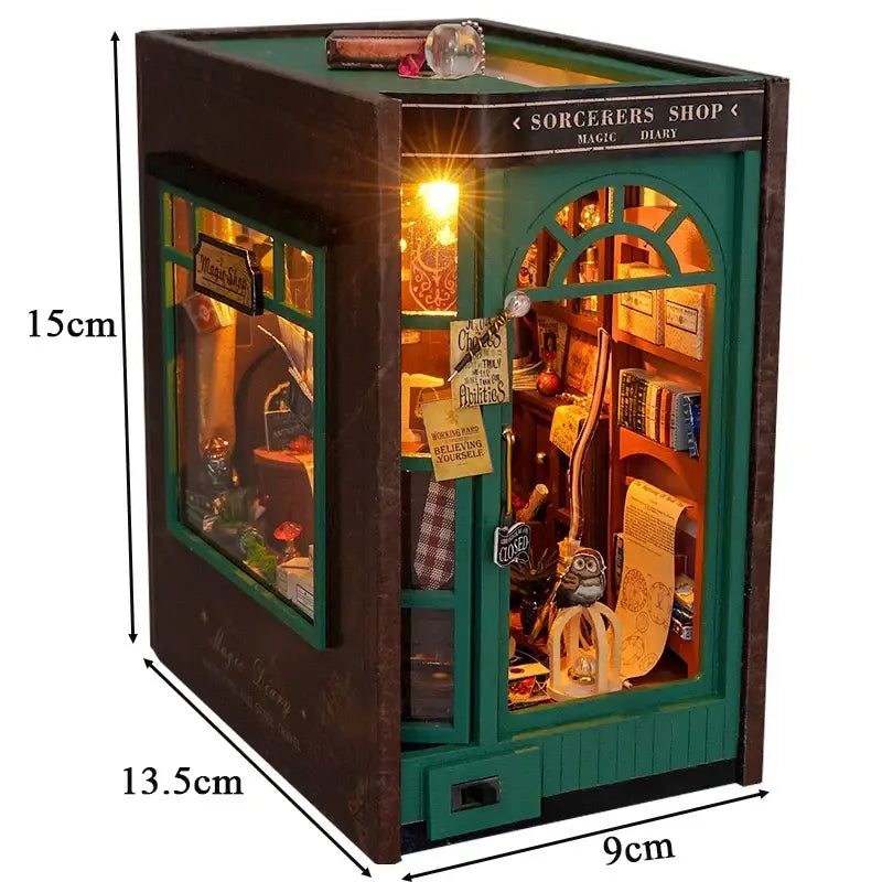 Book Nook Magic House - Serre Livre