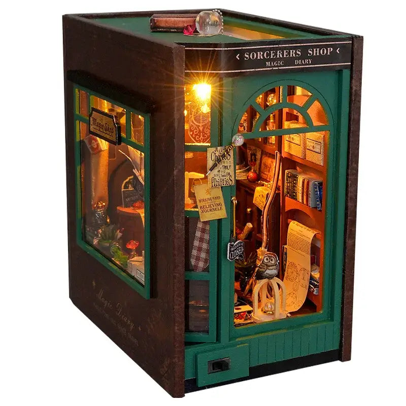 Book Nook Magic House - Serre Livre