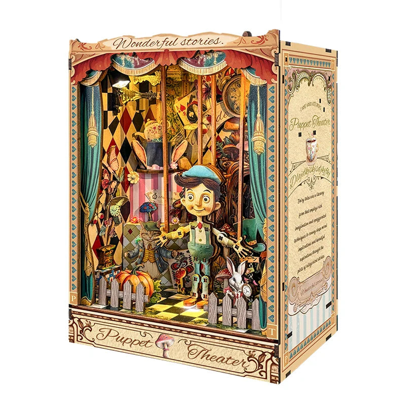 Book Nook Théâtre Marionnette