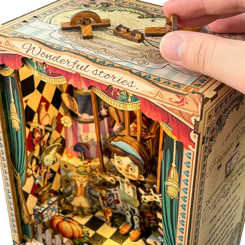 Book Nook Théâtre Marionnette