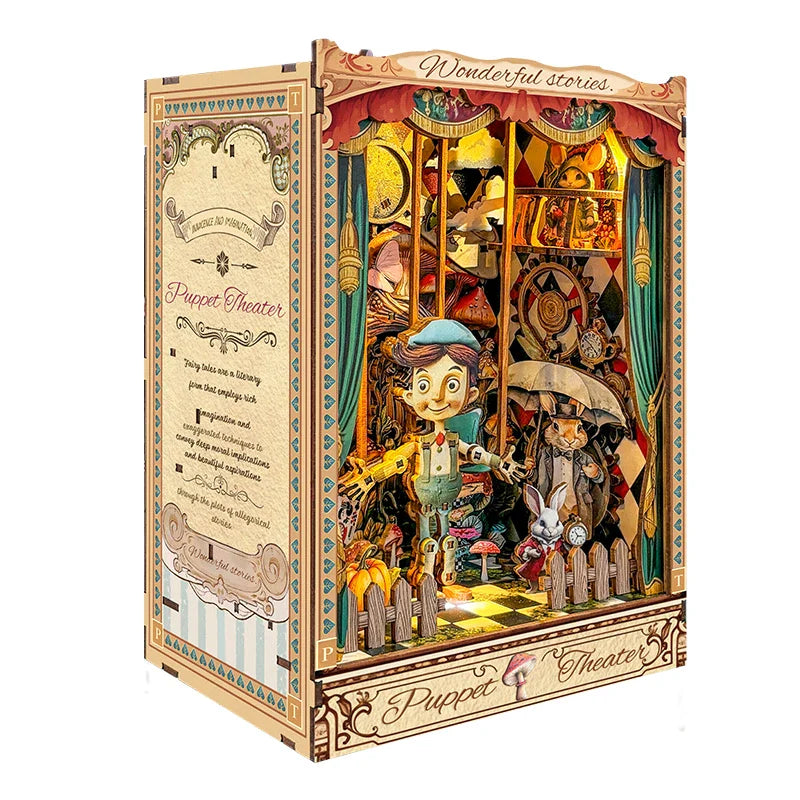 Book Nook Théâtre Marionnette