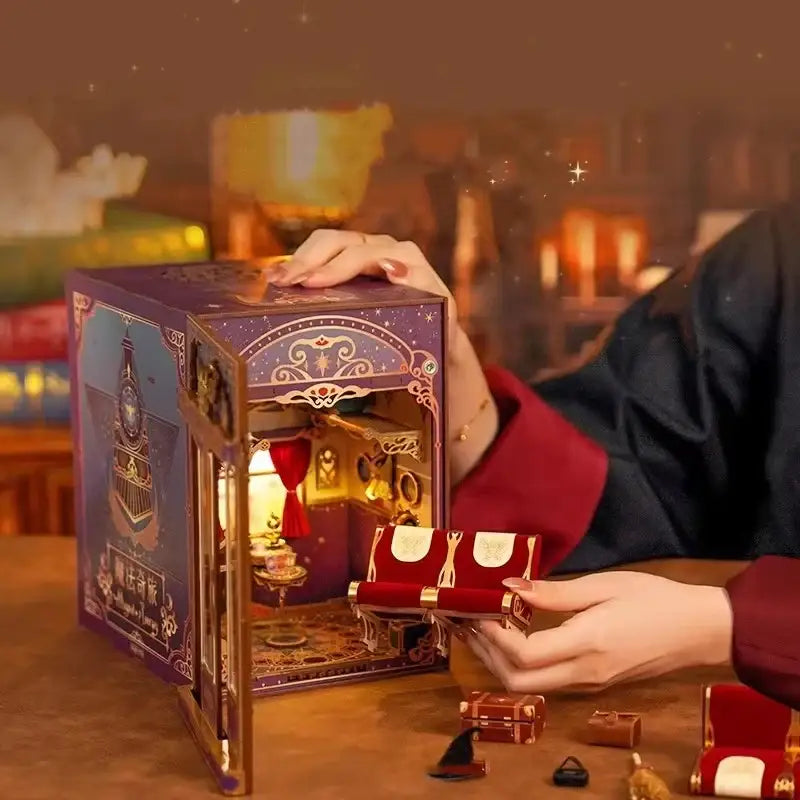 Book Nook Train - Serre livre