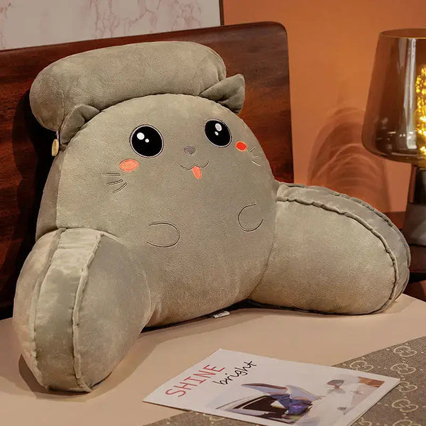 Coussin de Lecture Chat