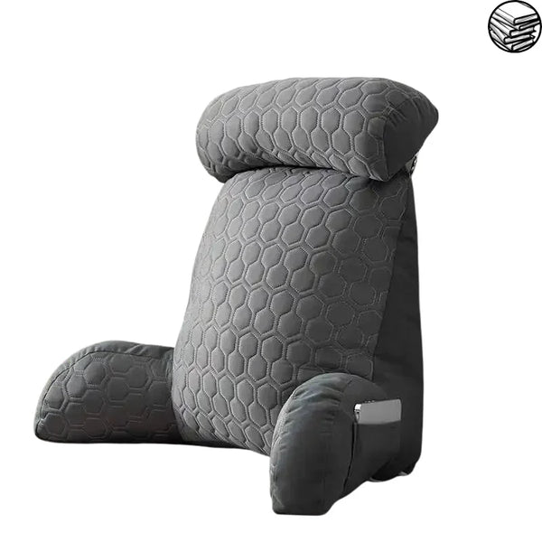 Coussin de Lecture Gris