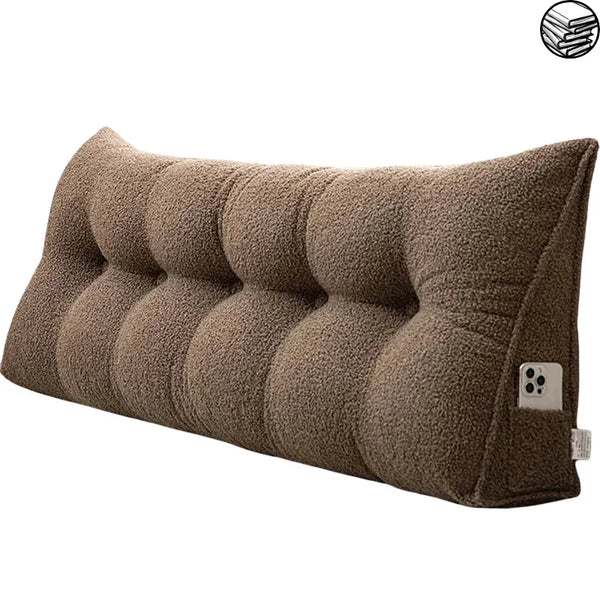 Coussin de Lecture Gris clair