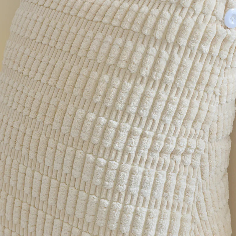 Coussin de lecture lavable cale dossier