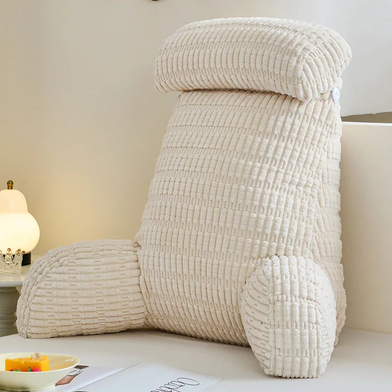 Coussin de lecture triangulaire facile d'entretien