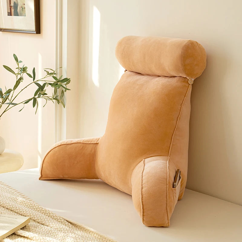 Coussin de lecture dossier mémoire de forme