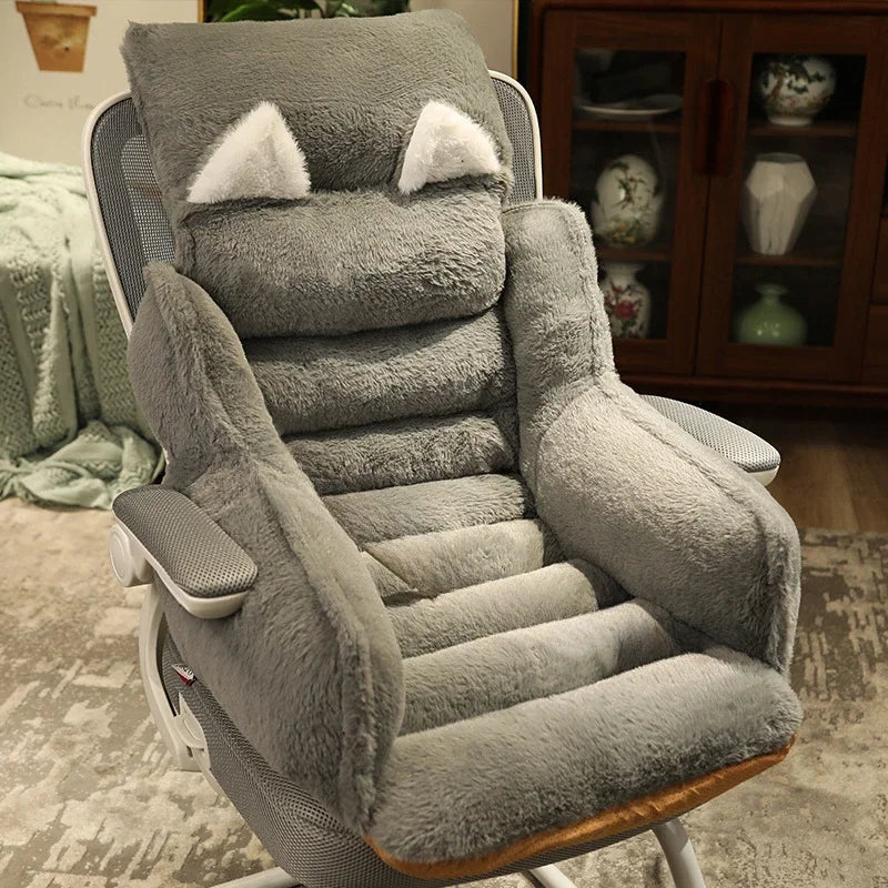 Coussin de lecture design gris souris pour lire parfaitement