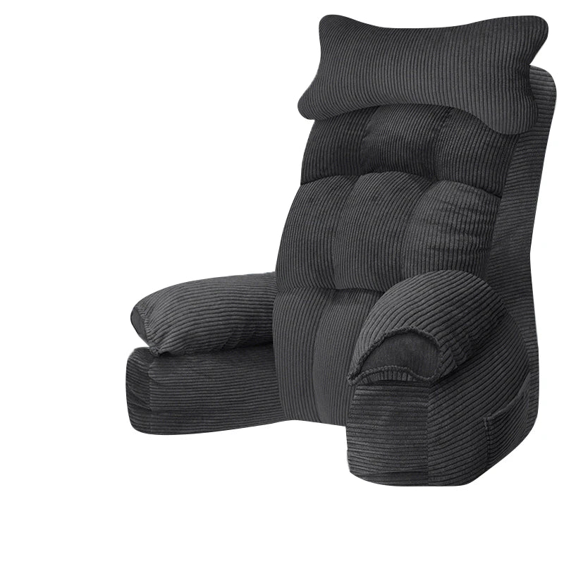Coussin de sol avec accoudoirs pour lire au sol