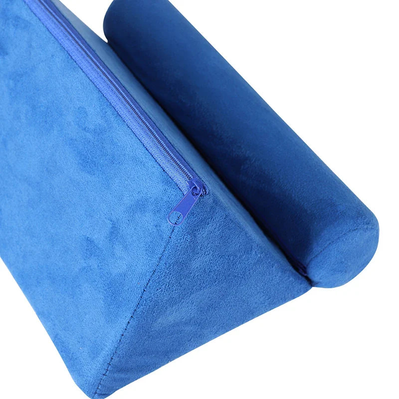 Coussin Porte Livre Bleu