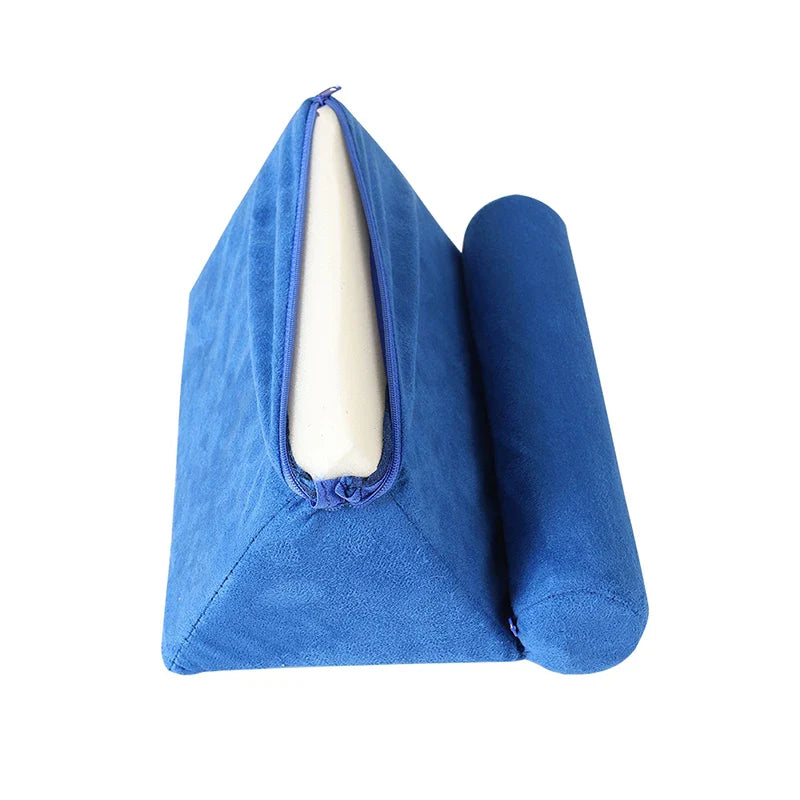 Coussin Porte Livre Bleu